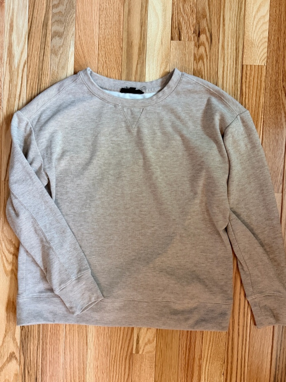 Crewneck Sweatshirt - Light Beige